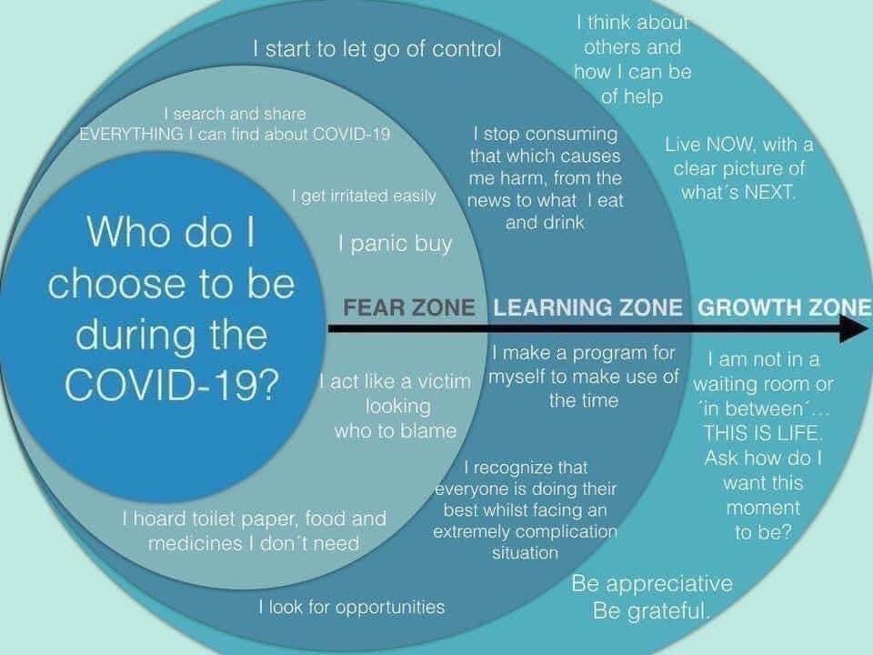 MrsBritton4's tweet photo. I saw this and thought it was a great way to redirect our thoughts about #covid19. Who are you? #MustangMindset #SEL #Growth #PerspectiveMatters #MentalHealthMatters https://t.co/XAzp8JJxli