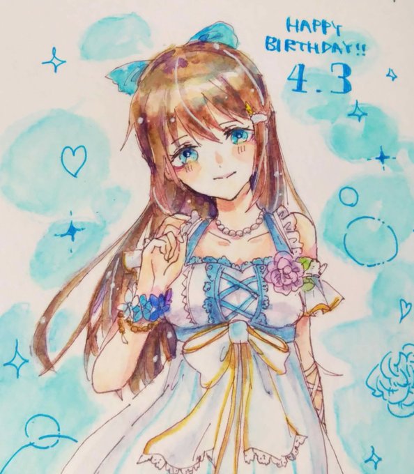 「誕生日 ドレス」のTwitter画像/イラスト(古い順)