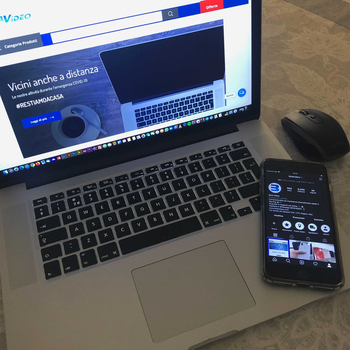 BlobVideo's tweet photo. 🏠Da casa si può! 🤝Restiamo in contatto anche attraverso i nostri profili social.

#BlobVideo #SmartWorking https://t.co/x1u56hJsB4