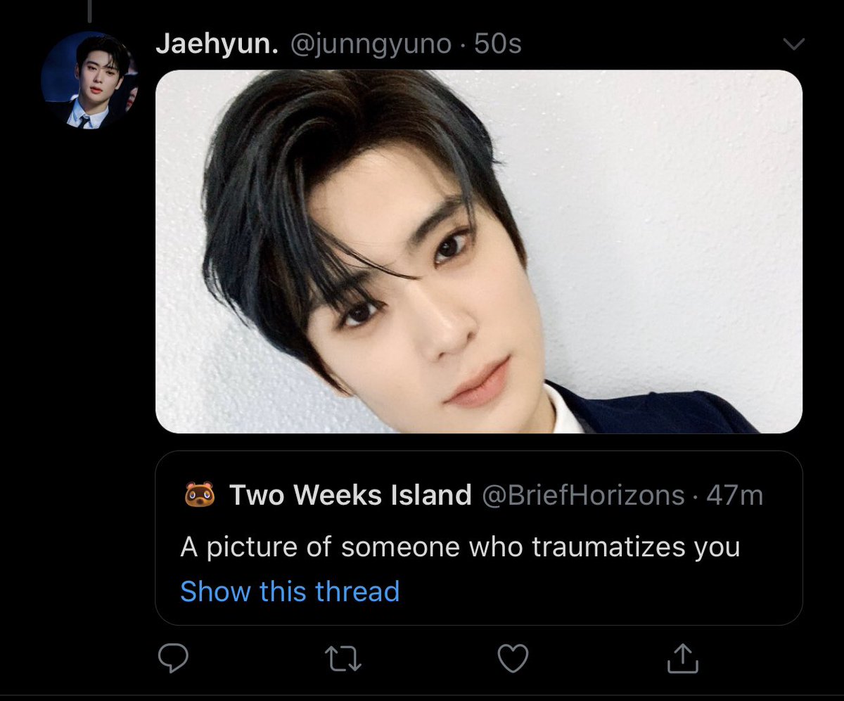 Jaehyun : i can never look in the mirror again