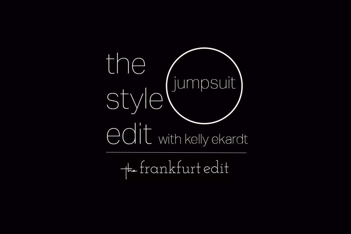 thefrankfurted1's tweet photo. Check out this weeks The Style Edit: The Jumpsuit
We love a jumpsuit! It's easy, comfortable and versatile. Join me Kelly Ekardt while I style up one old Zara jumpsuit three ways! Enjoy!

https://t.co/XHzyUFSizC https://t.co/O8RzS0s8nP