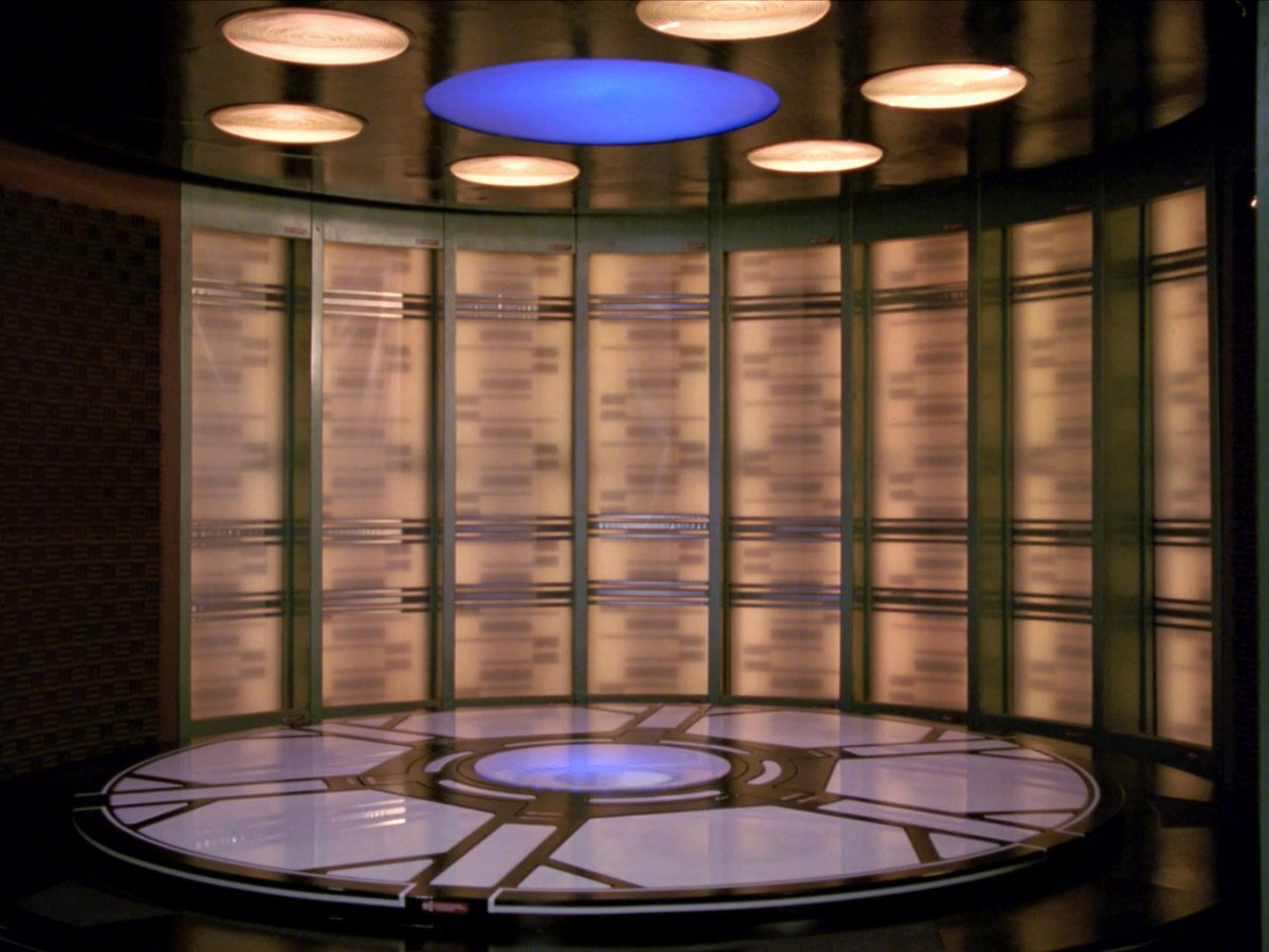 Some Galaxy-class backgrounds for your video calls: #StarTrek