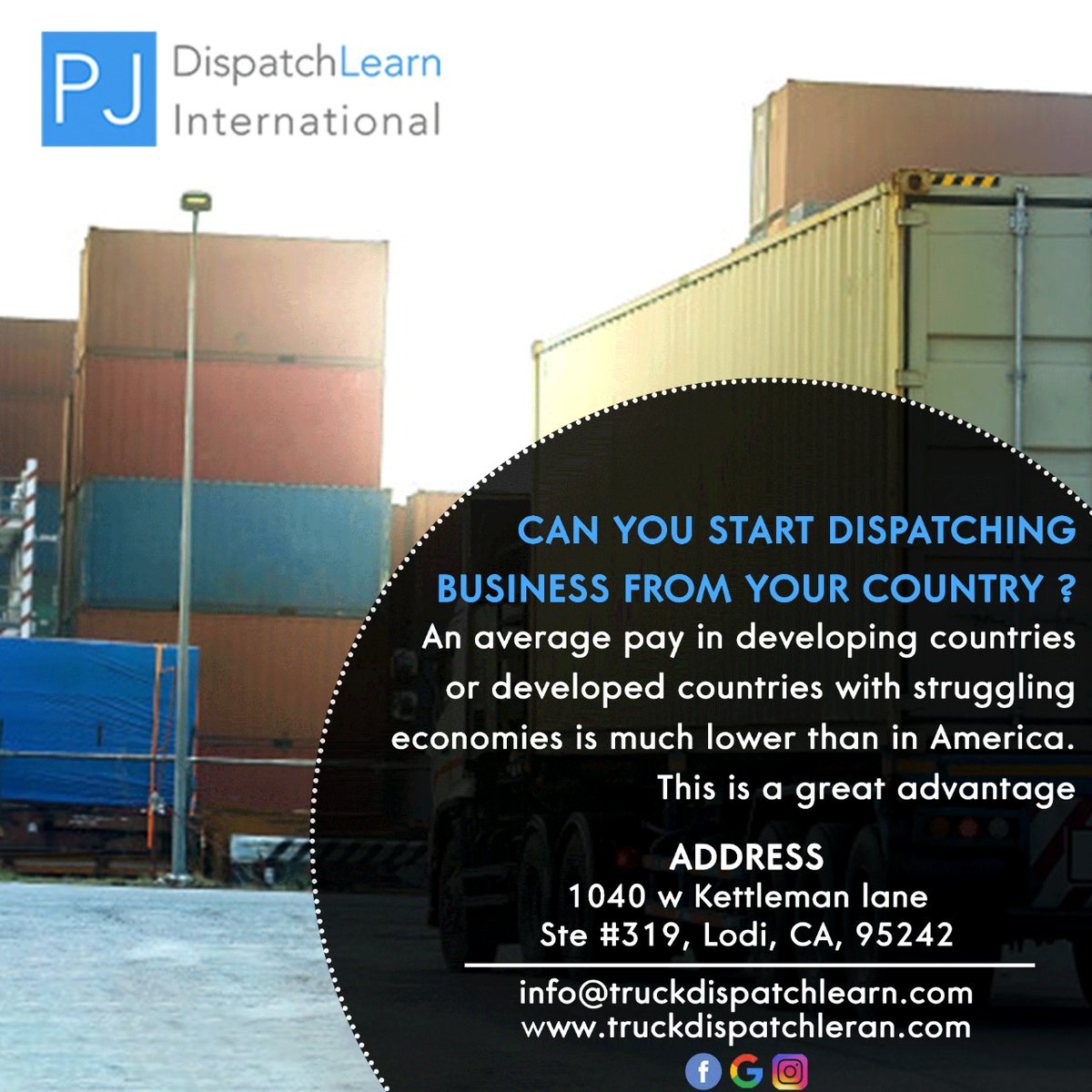 learndispatch's tweet image. Truck Dispatch Learn
Call us : 209 4987 132
Address : 1040 W kettleman lane
Ste #319, Lodi,CA,95242.
Website : info@truckdispatchlearn.com, truckdispatchlearn.com
#Truck #dispatch #learn #In_USA #bestTruckdispatch