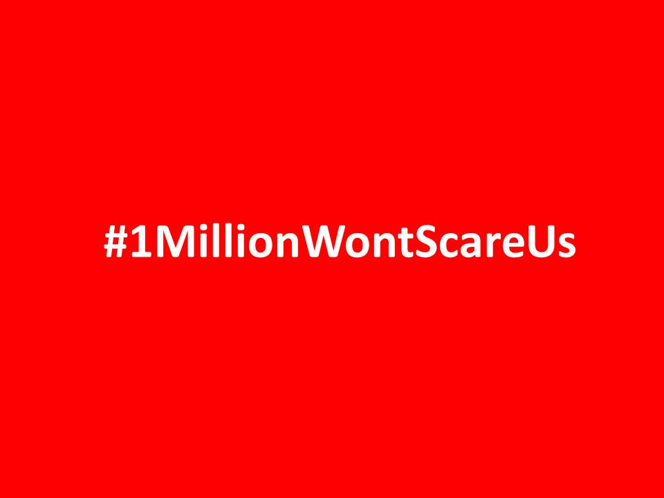 Mark today's date on the calendars... the day the millionth case of CoronaVirus was detected. Yes, that'll be April 2nd, 2020.

Let's say it loud #1millionWontScareUs

<a href="/PMOIndia/">PMO India</a> <a href="/nytimes/">The New York Times</a> <a href="/timesofindia/">The Times Of India</a> <a href="/IndiaToday/">IndiaToday</a> <a href="/ndtv/">NDTV</a> <a href="/ZeeNews/">Zee News</a> <a href="/DDNewslive/">DD News</a> <a href="/IndianExpress/">The Indian Express</a> <a href="/ABPNews/">ABP News</a> <a href="/republic/">Republic</a>