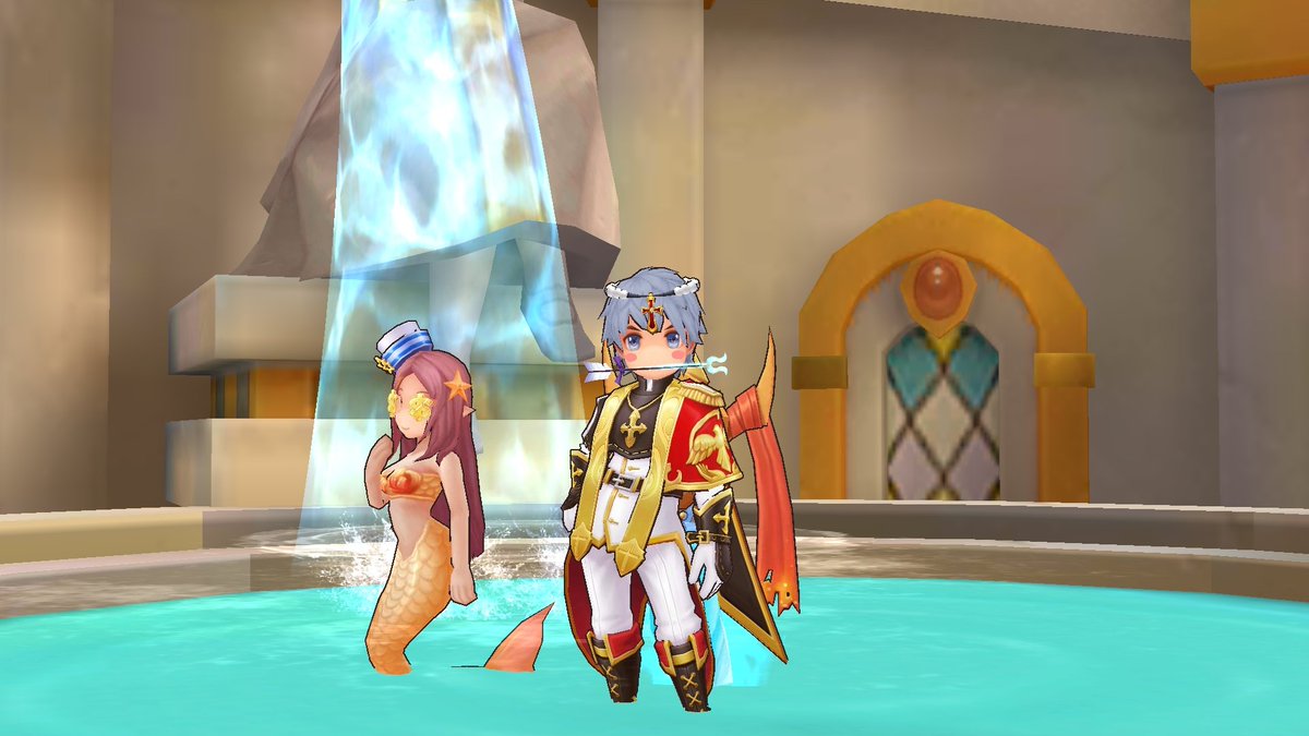 pjthefox_'s tweet photo. Seraph! salamat sa isang buwang pag-alaga sa akin! Sa susunod ulit!π€ #ROM #RagnarokMobile #ROMMidnightParty https://t.co/xIK3yt449a