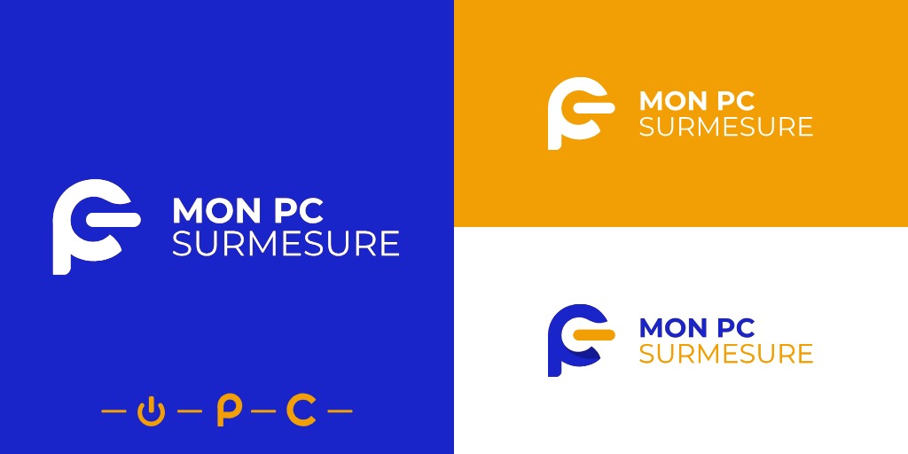 YojdaDesign's tweet photo. Logo Redesign based on a French computer company called MonPCSurMesure. I try to make it more modern, minimalist and clean. The full project on Behance : https://t.co/dCM5RYkBrZ
#Logodesigner #redesign #designer #minimalism #branding #Logo #logo_design https://t.co/EUxEXtvcZR