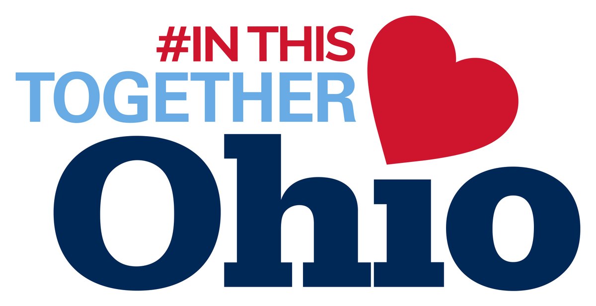 …From the bottom of our hearts, we say thank you. Thank you for being a part of this. We are Ohioans. We are buckeyes. We are strong. We are all  #InThisTogetherOhio.