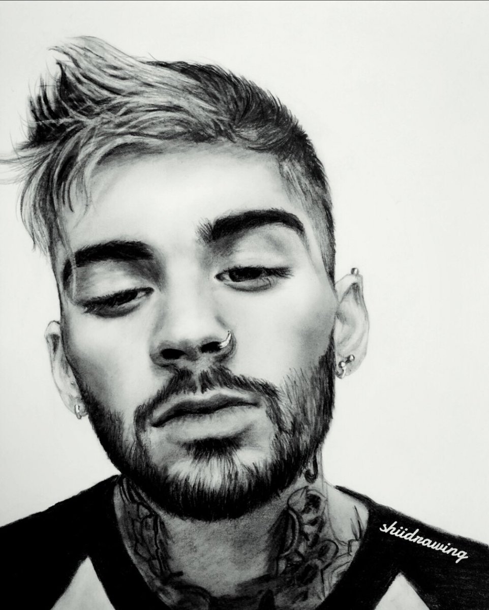 shiidrawing's tweet photo. My favorite realistic drawing of @zaynmalik 😊 https://t.co/vkbE7JBnCb