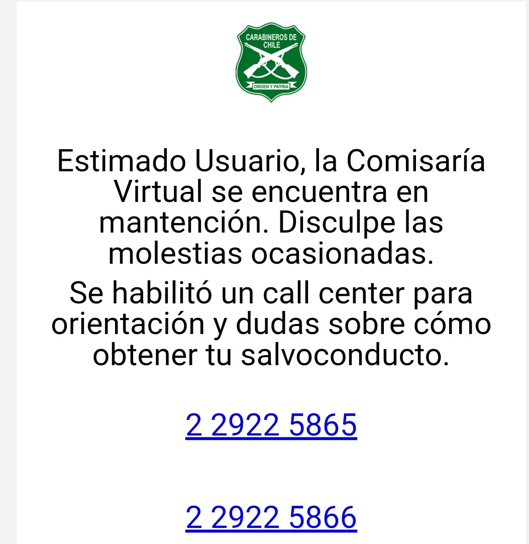 La página está caída. <a href="/TonkaTP/">Tonka Tomicic</a> <a href="/canal13/">El 13</a>