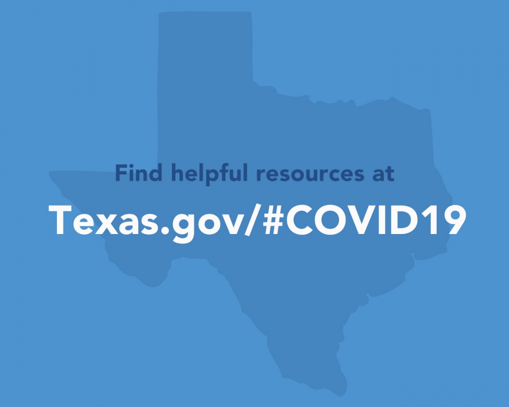 We’ve created a special page with helpful resources for Texans dealing with the impact of COVID19. Just go to: texas.gov/#covid19. Stay safe and keep looking out for each other, y’all. #TexasStrong