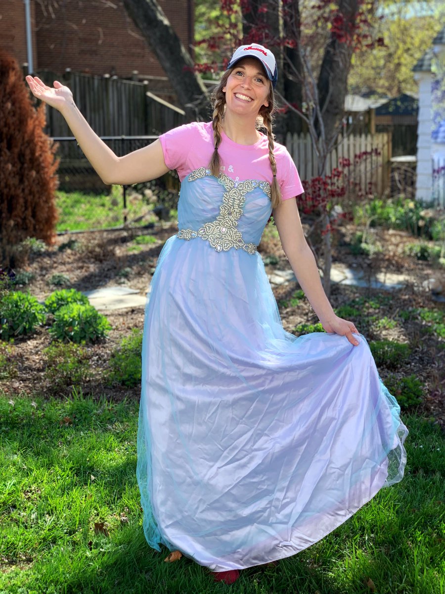 Today is <a href="/GeneralsPride/">Washington-Liberty HS</a> Dress Up Day - Ms Petty showing everyone how it’s done!