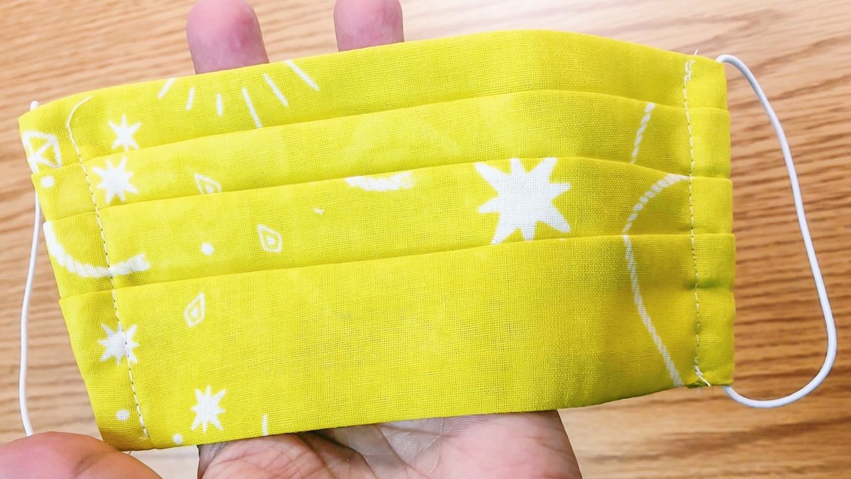 KendraScott's tweet photo. Stronger Together 💛 To help support those on the front lines, we’re collaborating with women in Austin, Lubbock, and New Orleans to sew masks out of our Kendra Scott custom bandanas to distribute to their local hospitals and clinics. https://t.co/Ectb6kk4qU