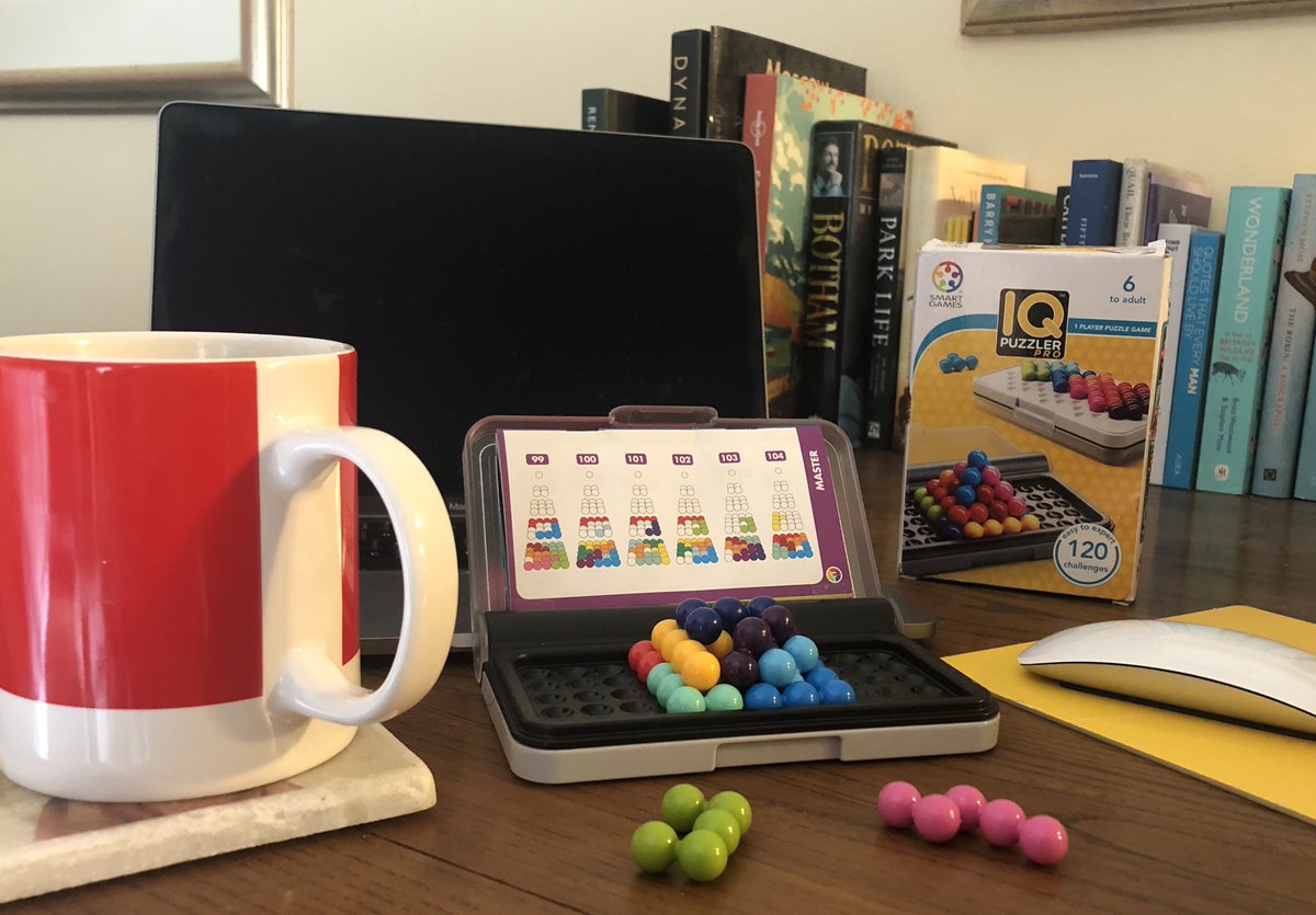 Attempting the next pyramid challenge on IQ Puzzler Pro during a coffee break... anyone else enjoying this game? what level are you up to?

facebook.com/commerce/produ…

#mentalhealth #braintraining
#learnthroughplaying #smartgames #brainhealth #games #homeschool #stayhome #school