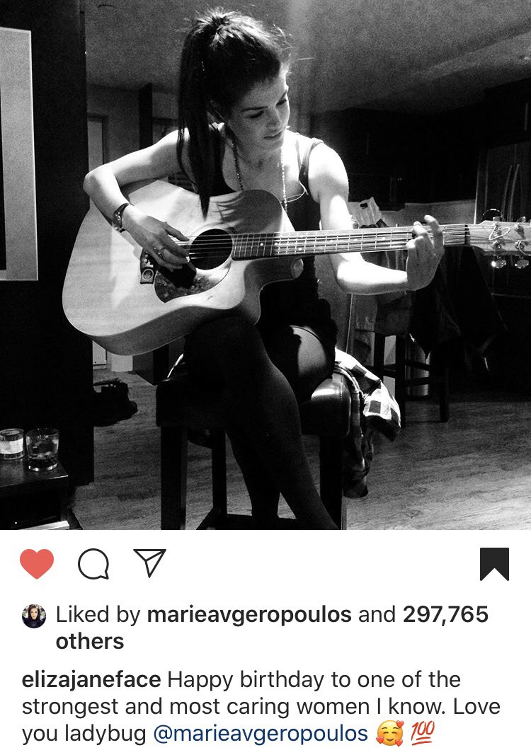 i literally squealed when she posted this
