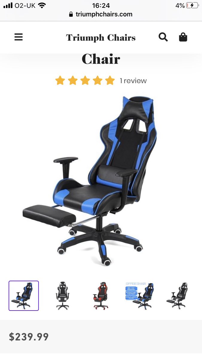 GamingRozzy's tweet photo. @TriumphChairs 🔥🔥🔥🥶 https://t.co/twNm9kInAZ
