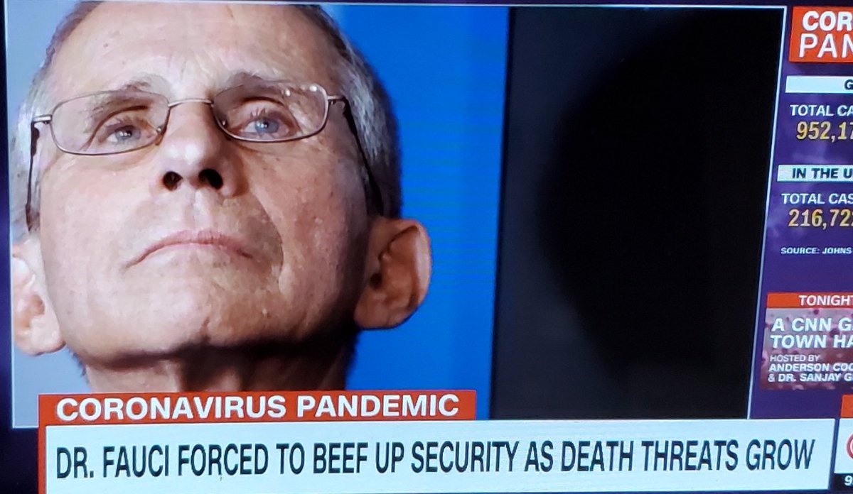 DrRice6's tweet photo. Immunologist &amp; biologist Dr Anthony Fauci MD served as the National Institute of Infectious Diseases since 1984; is receiving death threats; his synopsis has been credible &amp; sane; senselessly people are blaming him! As senseless as RKelly Rico Racketeering. https://t.co/xfB4mdKyLd