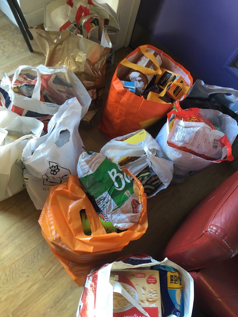 MaidstoneDayCtr's tweet photo. Another busy week for our food bank! Huge "thank you" for amazing donations from Morrisons , Methodist church (Union St) , KCC, residents and staff at Old Hospital ! https://t.co/w8Lw82qw2o