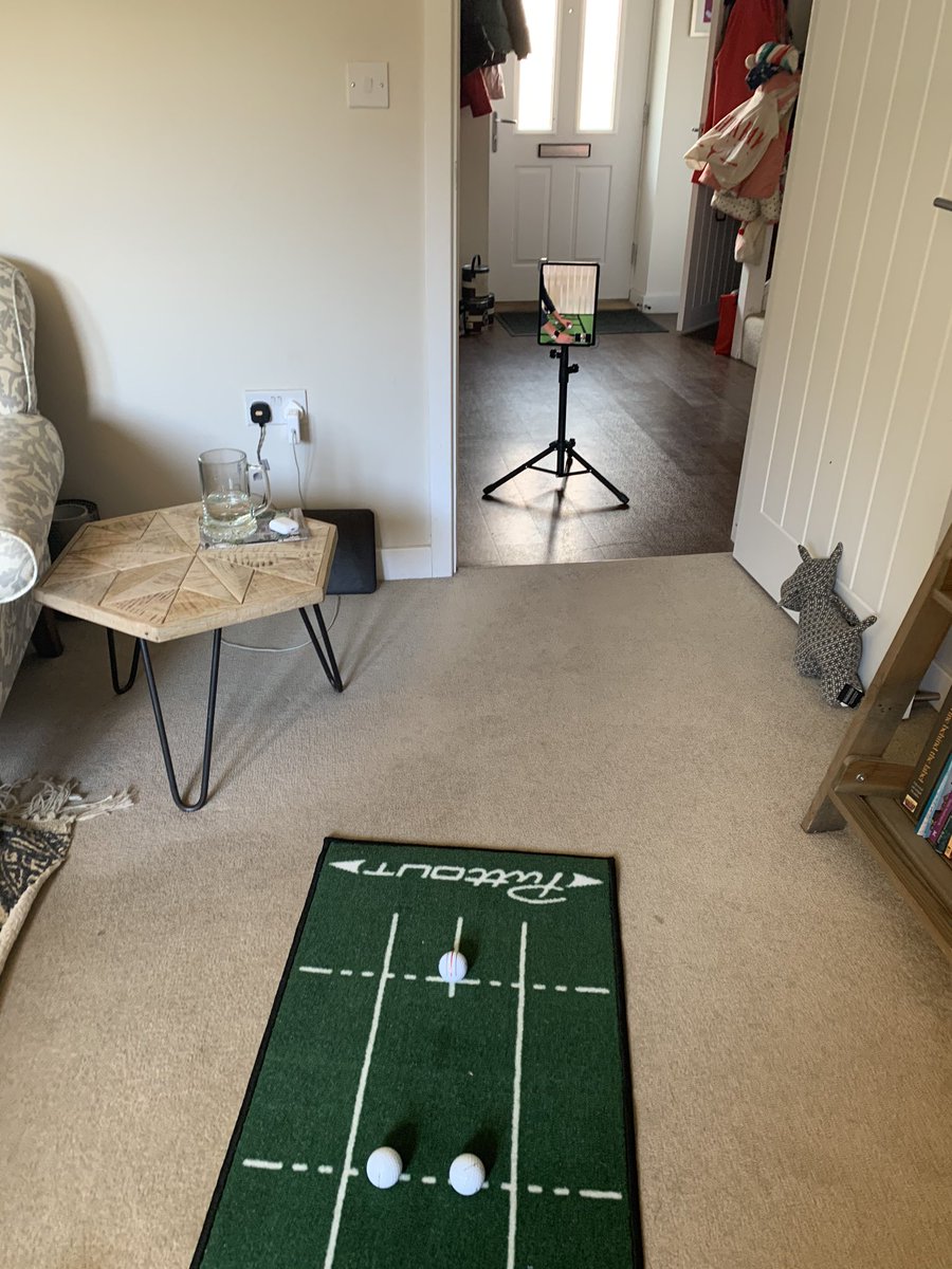 Online putting lesson with <a href="/DaveyRick/">David Rickwood</a> ...worked perfectly 👍👍 <a href="/BSGCAcademy/">BSGC Academy</a> <a href="/puttoutgolf/">PuttOUT Golf</a>