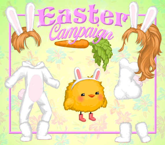 MSP_world's tweet photo. Easter Campaign is out now on MovieStarPlanet! It's so fluffy!!🐇 #STARVIP #Bunnycostume #sofluffy #Dpack https://t.co/dCVixVDcqQ