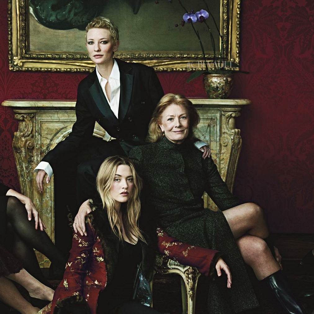 Akvarium henvise civilisere Cate Blanchett Fan on Twitter: "Legends of Hollywood - Vanity Fair April  2001 Cate Blanchett, Vanessa Redgrave and Kate Winslet posed for Annie  Leibovitz for the yearly special edition of Vanity Fair #
