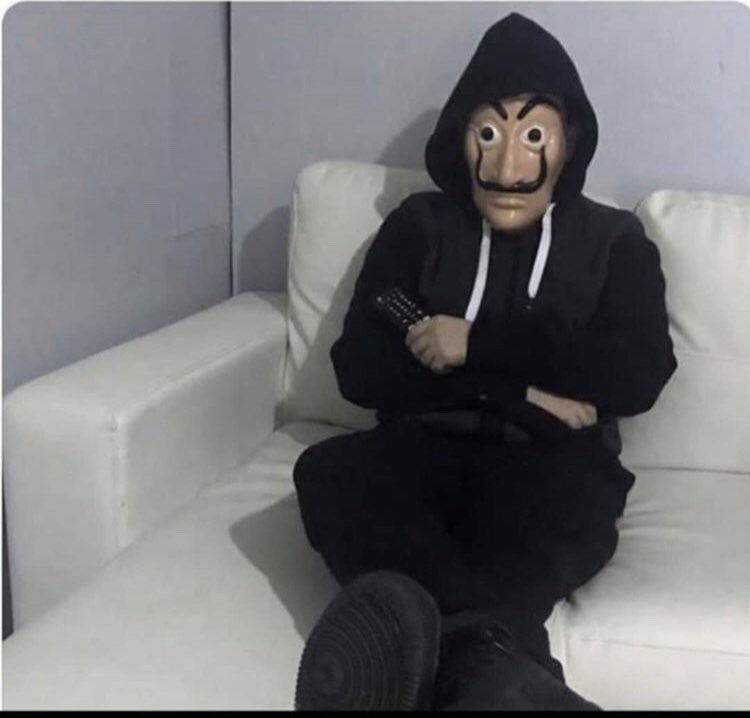 xfaizanzahoor's tweet photo. Waiting for Money heist S4 Got me like #finallytomorrow https://t.co/yg2IV0fp9r