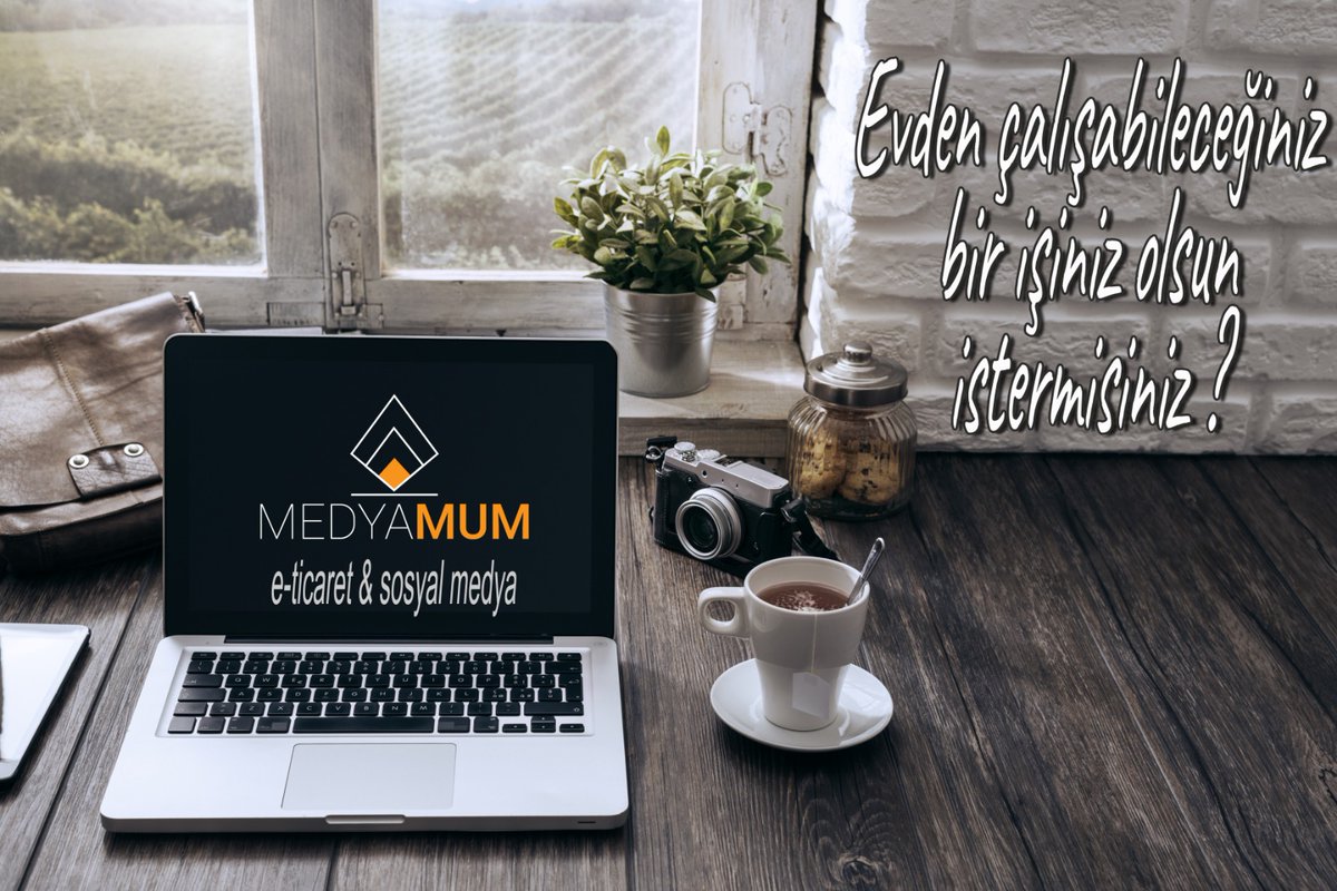 Evden çalışabileceğiniz bir işiniz neden olmasın... #medyamum #eticaret #reklam #sosyalmedya #logo #kurumsalkimlik