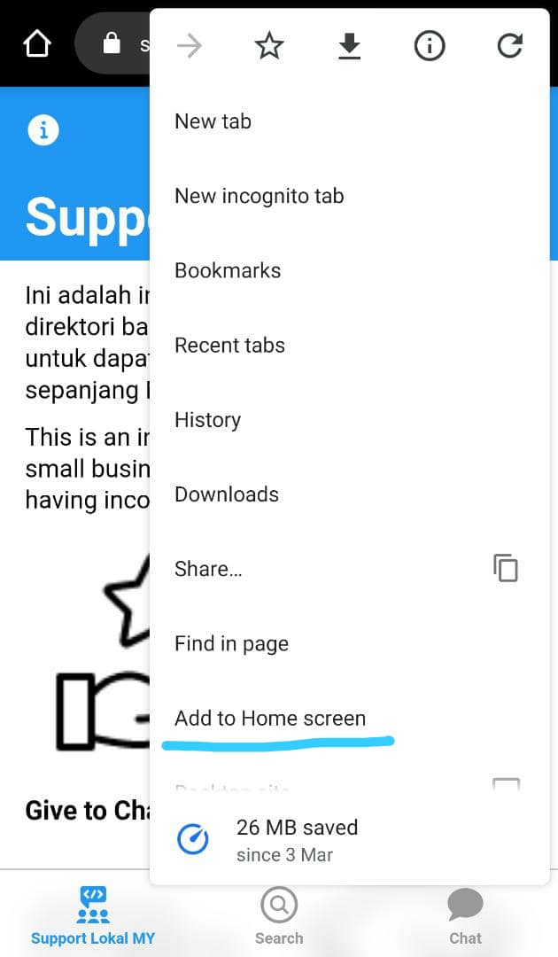 You can easily transform the directory into an app on your ios/android phones by clicking the 'Add to Home Screen' button. It will look like a legit app on your home screen.