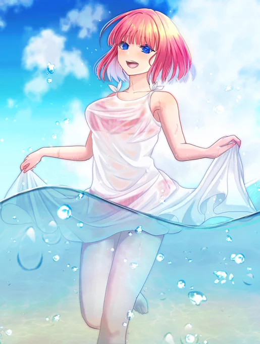 濡れ二乃ちゃん
#五等分の花嫁
#中野二乃 