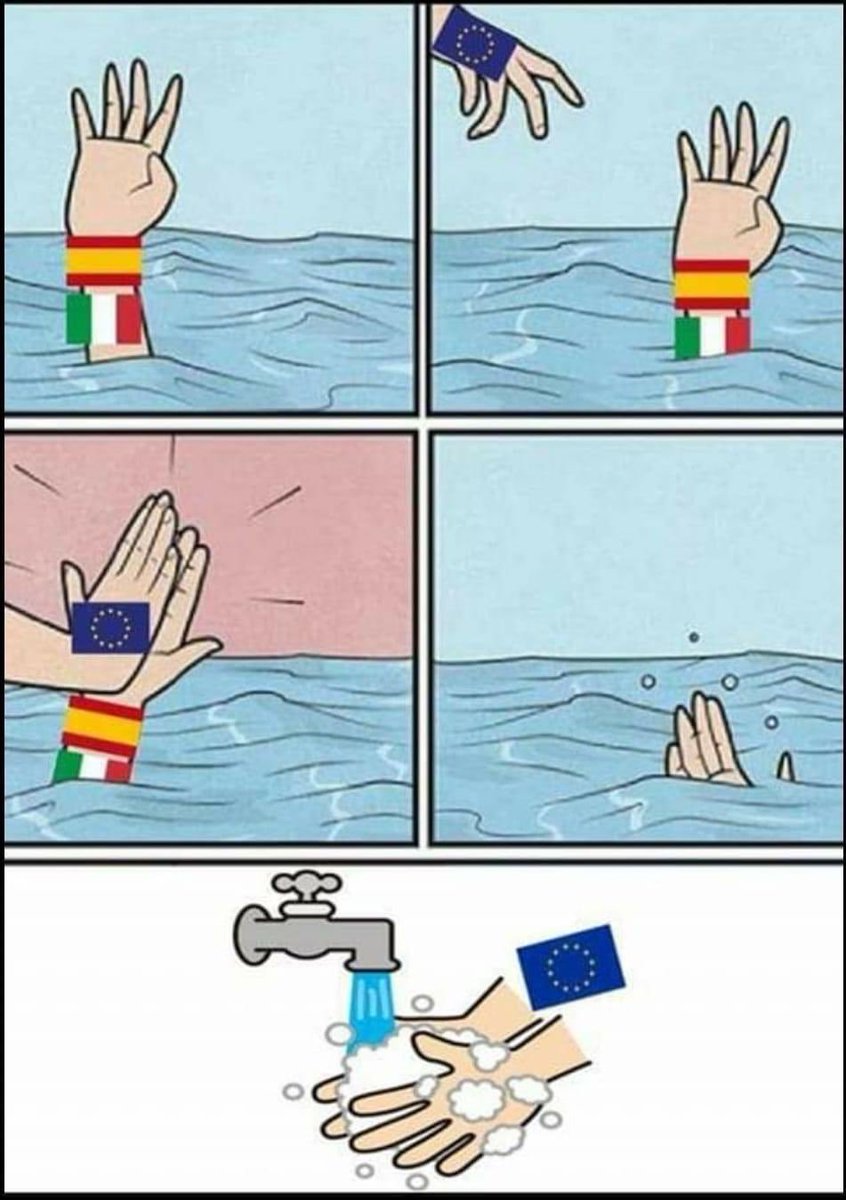 As Italy &amp; Spain cried for help, the EU washed its hands of any responsibility - summed up perfectly here