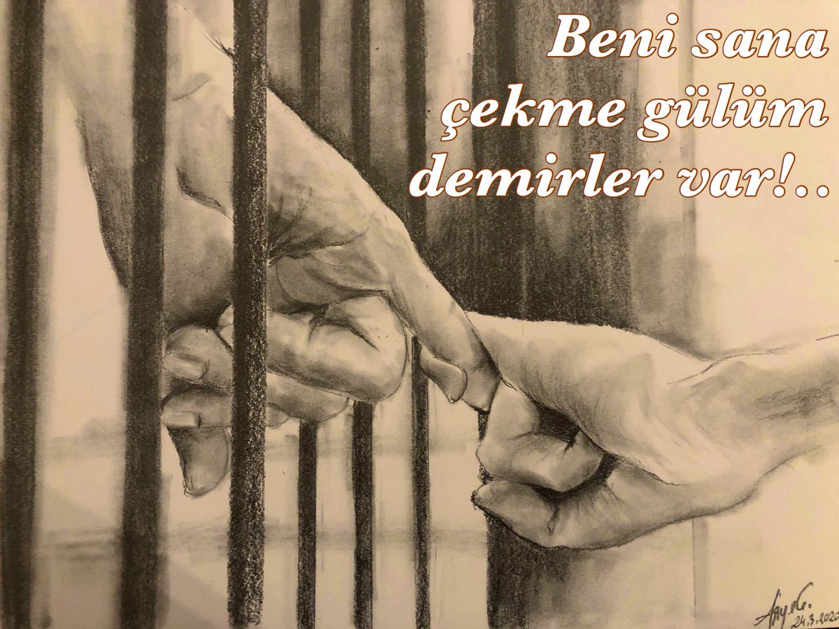 DrKudret's tweet image. Beni sana 
çekme gülüm 
demirler var!..
#Cezaevi cenaze evi olmasın