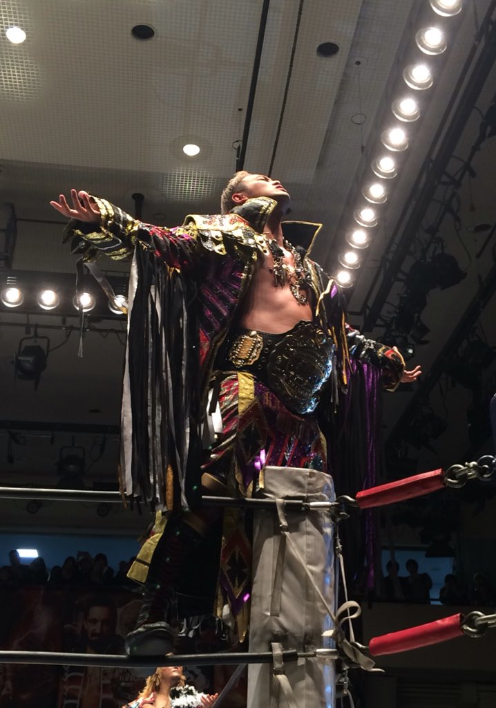 fluoliriam's tweet photo. #コロナばっかりで気が滅入るから単純に好きな画像を貼る

新日本プロレス
「レインメーカー」
オカダ・カズチカ選手！

全世界に広めたいかっこよさ！！ https://t.co/8ogKJW8u6Y