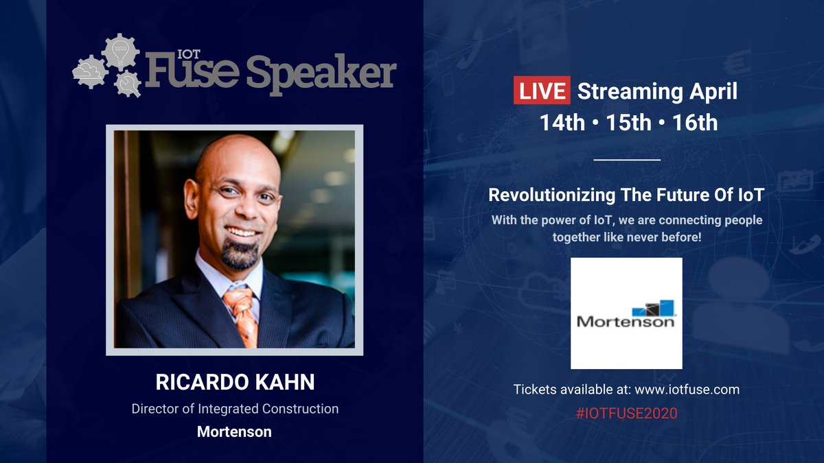 iotfuse's tweet photo. CONSTRUCTION PANEL: https://t.co/namqPczExi

Register Here: https://t.co/DKiJ73tkRk

@MAMortensonCo 
#IoTFuse2020 #IoTFuse #IoT #maker #ConnectedTechnology #Tech #Data #MachineLearning #InternetOfThings #ArtificialIntelligence #technology #UX #AI https://t.co/F37cynUISP