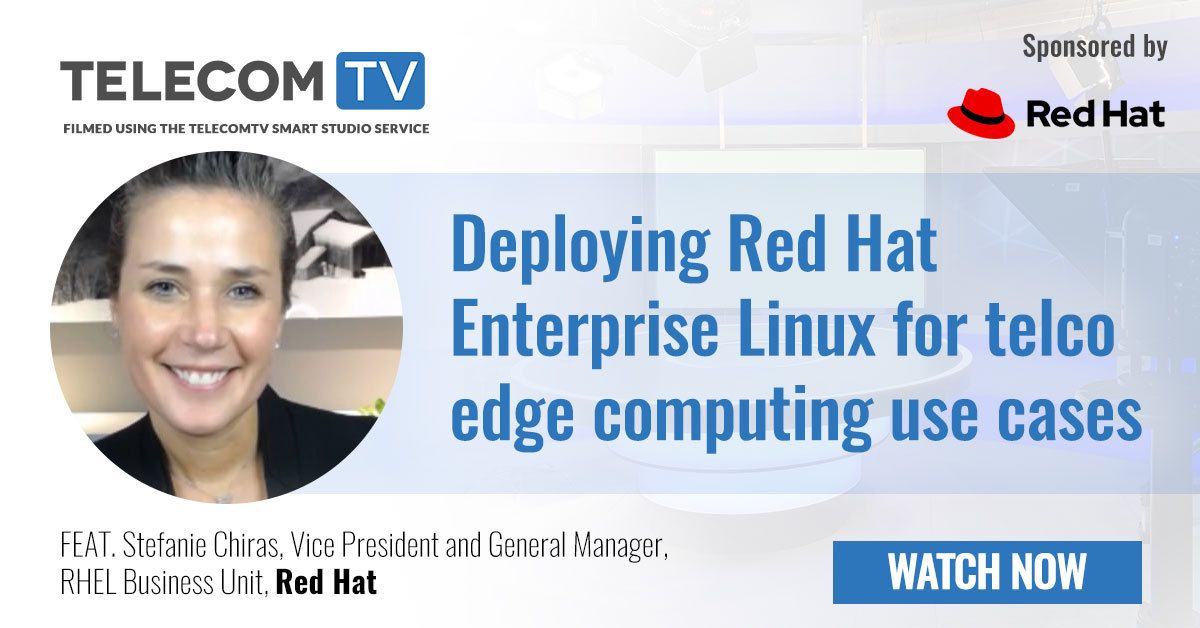 TelecomTV's tweet photo. 5G is changing the world, and edge is changing 5G – Watch the interview on: https://t.co/NJjL3ztOsq @RedHatTelco #MobileEdge #5G #EdgeComputing #OS #OSPchannel https://t.co/L6LPfSeM4Q
