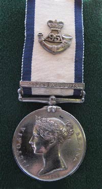 According to the RGJ Museum only 2 members of the Corps claimed the Naval General Service Medal (1793-1840) with a clasp reading ‘Copenhagen 1801’ after it was authorised in 1847 and, in total, only 25 medals with the clasp ‘Copenhagen 1801’ were awarded.