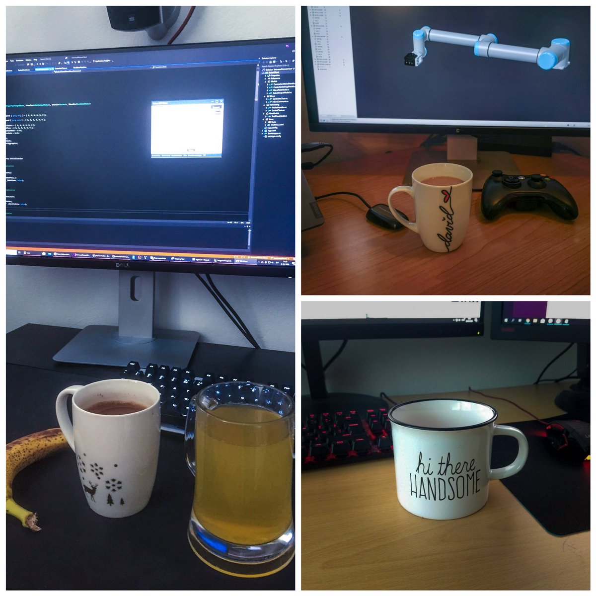 _Vibotics_'s tweet photo. Starting the day with a cup of coffee. ☕ How about you? 😁

#vibotics #coffeetime #mediaproduction #softwaredevelopment #startup #videoproduction #team #cinebot #technology #engineering #software #studio #universalrobots #ourjourneybegins https://t.co/tzhkNB6nMF