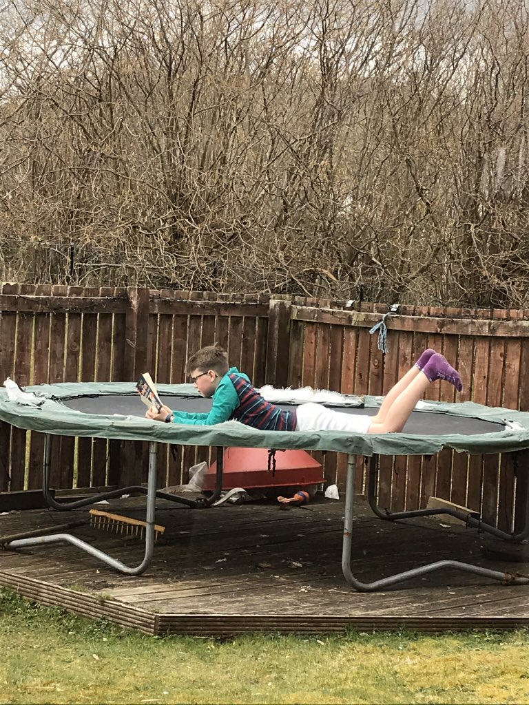 singingtori's tweet photo. @Cuiken_Primary Doing his 15 minutes AR on the trampoline! 👍🏻 #besafe #bekind #aimhigh https://t.co/rqDCEvjIzy