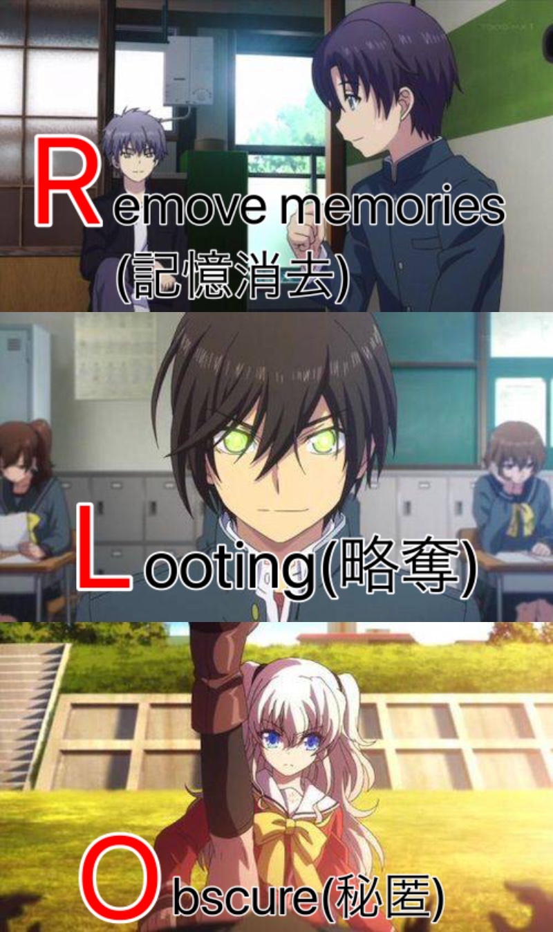 ホーリー Charlotteといったらこの考察 考えた人凄すぎる T Co Fw0ymvqhuz Twitter