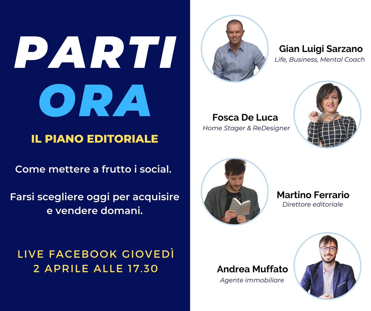 agentedigitale's tweet photo. Pronto per la live di oggi alle 17.30 sulla nostra pagina Facebook?

Se sarai dei nostri sappi che ti aspetta un REGALO 🎁 https://t.co/Neadh488xn