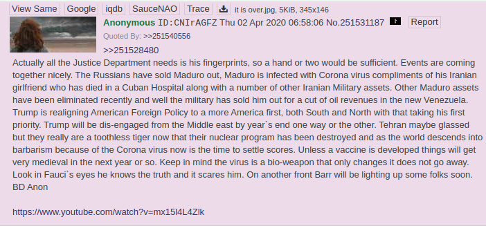  #BigDickAnon Update: Realigning US Foreign Policy Edition.