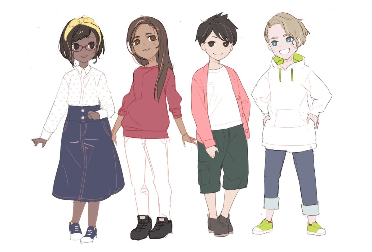 mmlu's tweet photo. （株）学研エデュケーショナル「学研教室英語教材」の4級の表紙イラスト担当させていただきました！
小学6年の範囲の英語だそうなので、その付近のお子さんをお持ちの方は学研、どうですか！中身もカラフルで見やすいですよー https://t.co/jfbmuNSTUd
