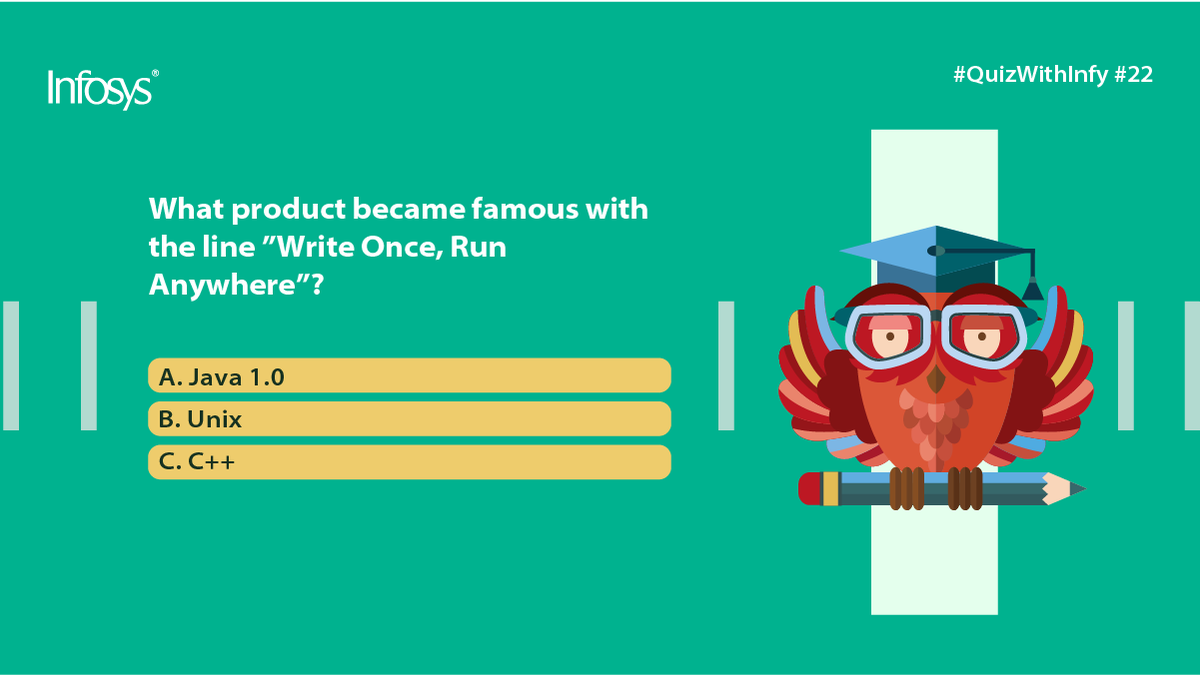 InfosysCareers's tweet photo. From the world of ‘typing’, we move to a play on words with “writing” - at least when it comes to writing code! If you’re a good #coder - or even not, try this one on for size: #QuizWithInfy https://t.co/0oyhhkfrj6