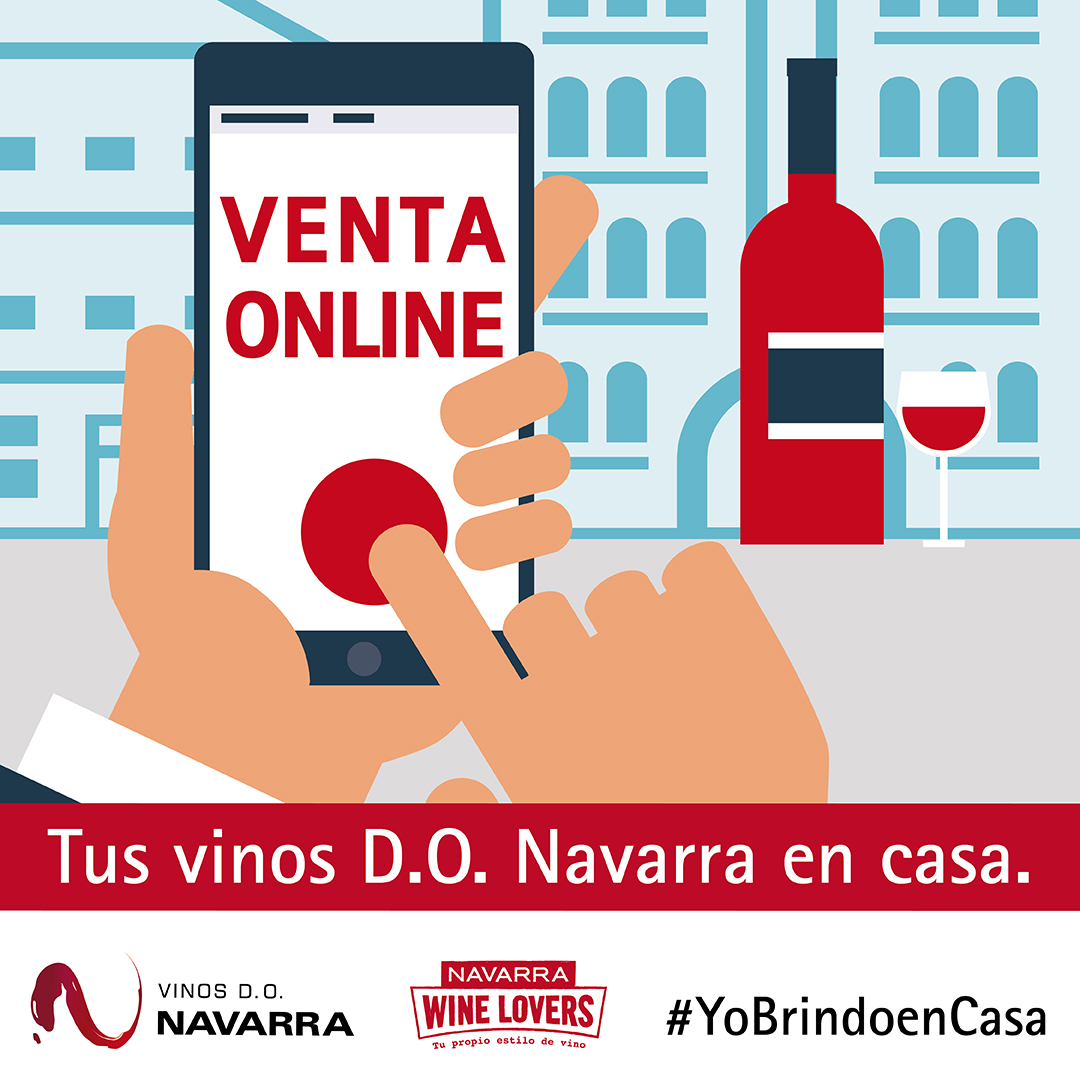 vinosnavarra's tweet photo. 🍷🏠La D.O.Navarra te lleva sus vinos a casa. Haz tu pedido en cualquiera de las tiendas online de sus bodegas. Porque quedan motivos para celebrar, #YoBrindoenCasa. ¡Salud!

🍷📱Toda la información en este link: https://t.co/8Bvxtttmnd https://t.co/dUnEIraO7I