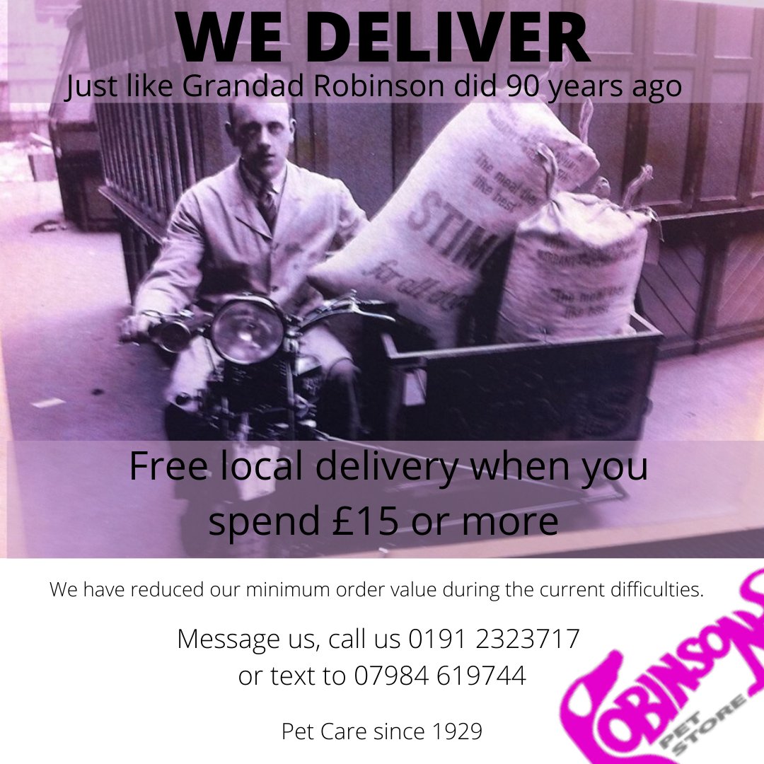 Robinsonspet's tweet photo. We regularly deliver to #NE1 #NE2 #NE3 #NE4 #NE5 #NE6 #NE7 #NE8 #NE9 #NE10 #NE11 #NE12 #NE13 #NE20 #NE25 #NE26 #NE27 #NE28 #NE29 #NE30 postcodes #GraingerMarket #Newcastle https://t.co/KGBf8C6igq
