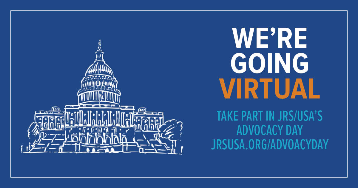 FairfieldCSI's tweet image. Giulia McPherson (@GiuliaMcPherson) Tweeted:
Join @jrsusa TODAY for our Virtual Advocacy Day! Your voice in support of #refugees is more important now than ever before. #JRSAdvocates

Take action by visiting: jrsusa.org/advocacyday