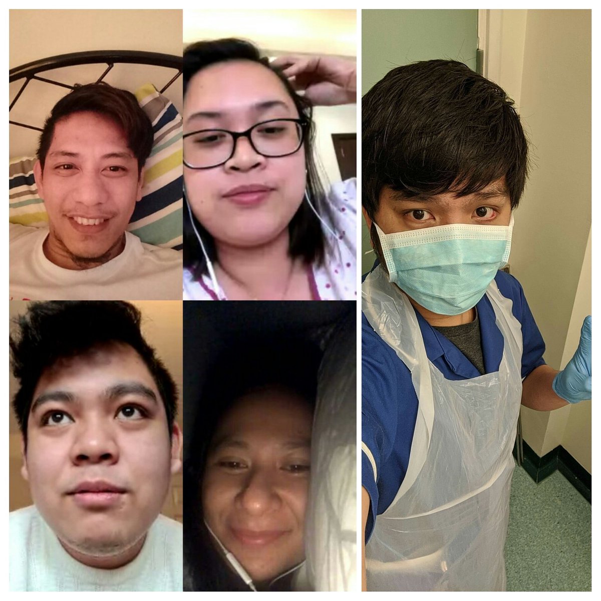 dragonboizii's tweet photo. Nurses around the world! Pls take good care of yourself, friends! Magkikita kita pa tayo sa dulo! 😊😊😊 #frontlinurse #frontliners #nurselife #nursesofinstagram #nurse #fighting #covid19 #stayathome #stayathomeforus #uk #nz #saudiarabia #kuwait https://t.co/Nkraf6j32V
