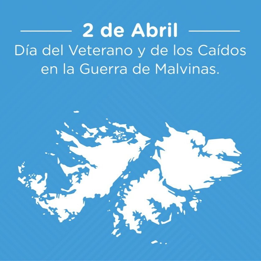 2 de Abril 

Día del Veterano y de los Caídos en la Guerra de Malvinas.

#MalvinasArgentinas 

#riverplate #river #riverplatense #riverplateoficial #gallardo #elmonumental #vamosmillo #inforiver #muñeco #sccoco #juanferquintero #riverteamo #RiverCrece #SomosElFuturo
