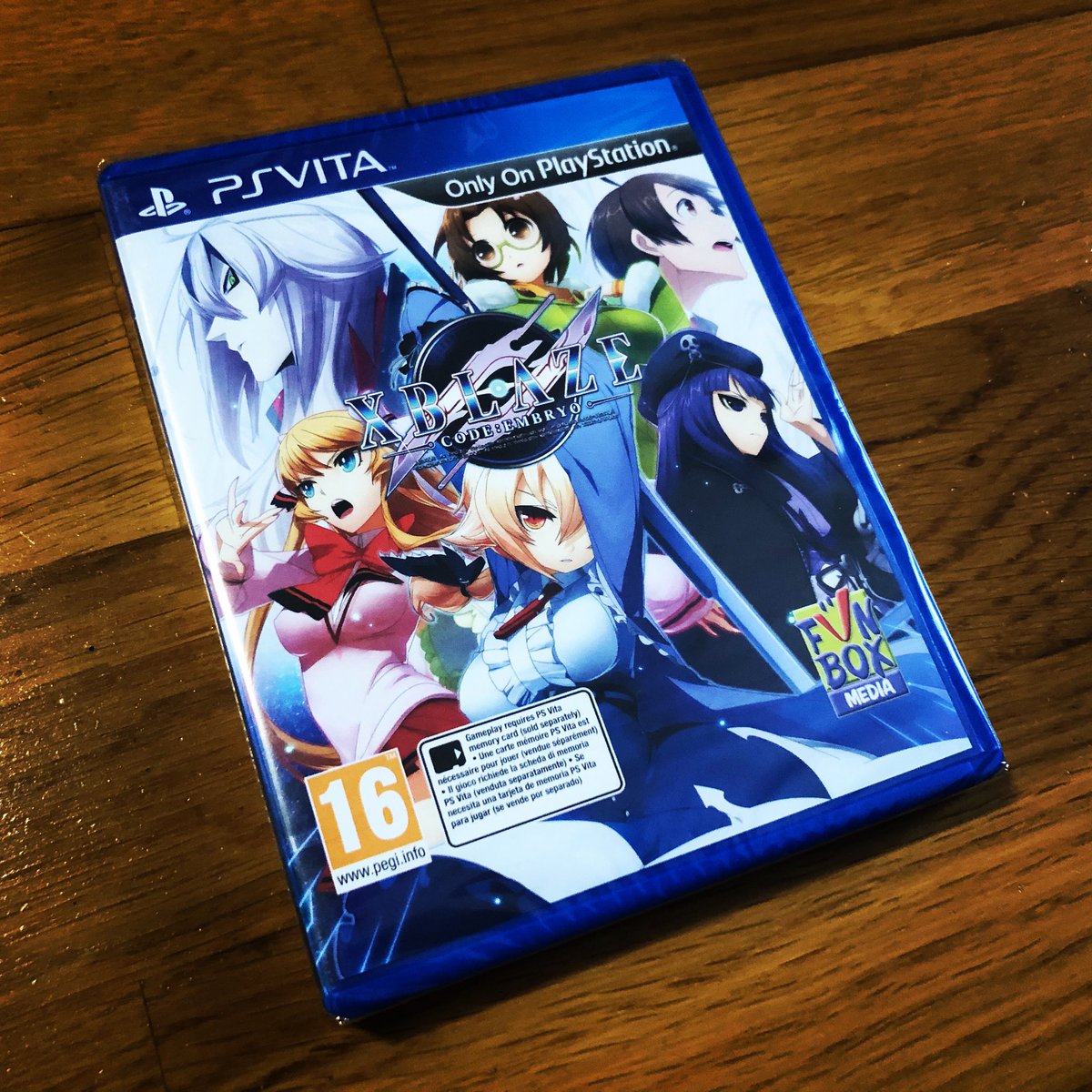 XelaRemag's tweet photo. XBlaze Code: Embryo
PlayStation Vita (2015)
Un visual novel qui sert de préquelle au jeu de combat BlazBlue.
https://t.co/TaK4Rig0LF
#1Jour1Jeu #XBlazeCodeEmbryo #PlayStation #PSVita #VitaIsland https://t.co/TBIXEZMvAj