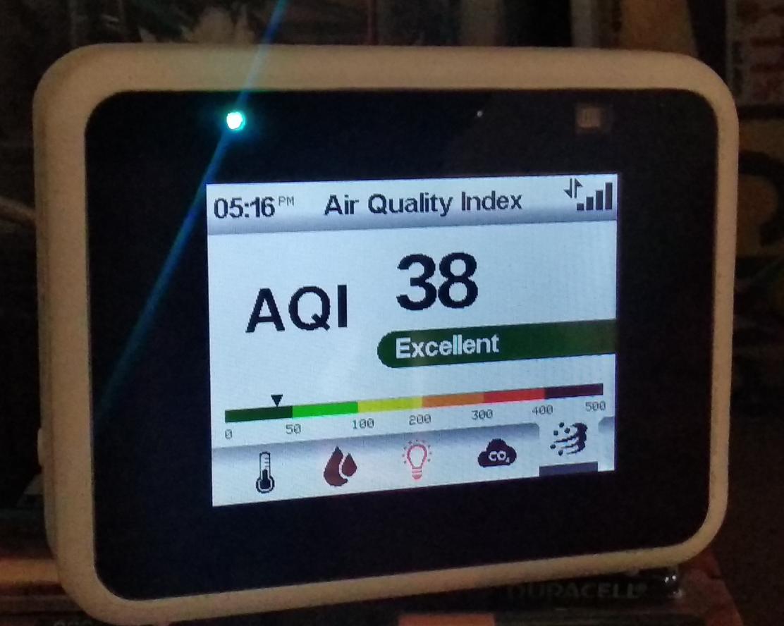 Ukko_Device's tweet photo. @Lahargs The days are definitely warm and dry but the air quality has improved. https://t.co/SNyFC7q3sQ