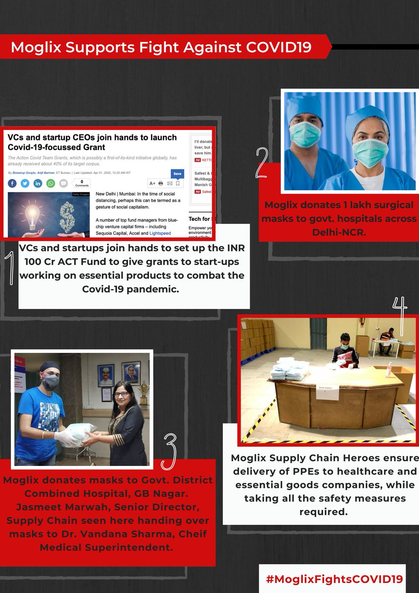 MoglixBusiness's tweet photo. Moglix contributes towards India's fight against COVID19 https://t.co/py6t5foqJX