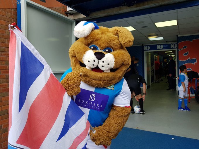 BRFCTrust's tweet photo. ⏰ This is your 1️⃣0️⃣ minute warning! 

Whether you’re a key worker or isolating by staying at home! 

Gather your families and get ready to join in on a workout with a difference... 

#PEWithRover 🐾  #Rovers 🔵⚪️ https://t.co/25AyQrP0J1